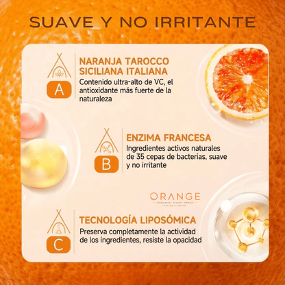 Exfoliante Enzimático de Naranja